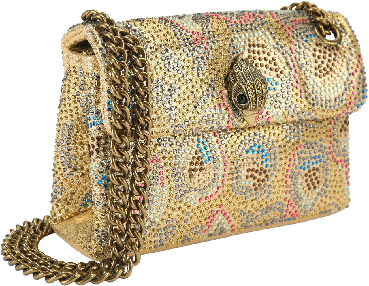 Kurt Geiger London Mini Kensington Schoudertas Wit