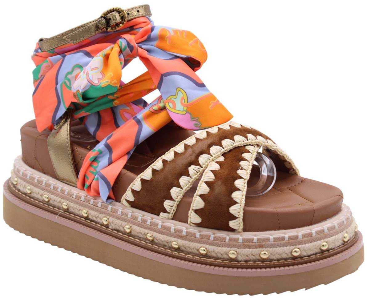 Kurt Geiger London Sandaal Brown Bruin