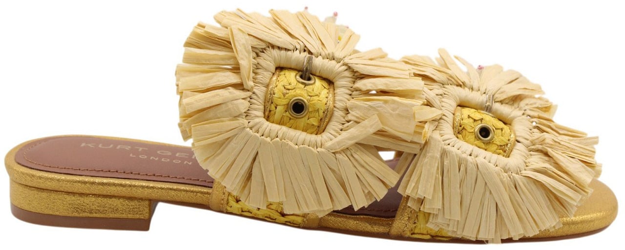 Kurt Geiger London Muiltje Yellow Geel