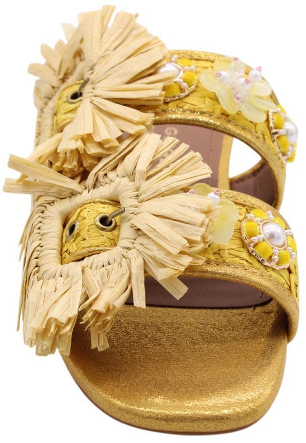 Kurt Geiger London Muiltje Yellow Geel