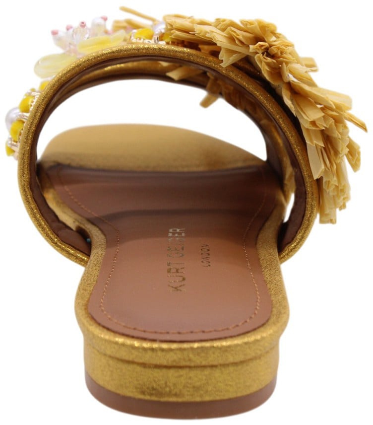 Kurt Geiger London Muiltje Yellow Geel