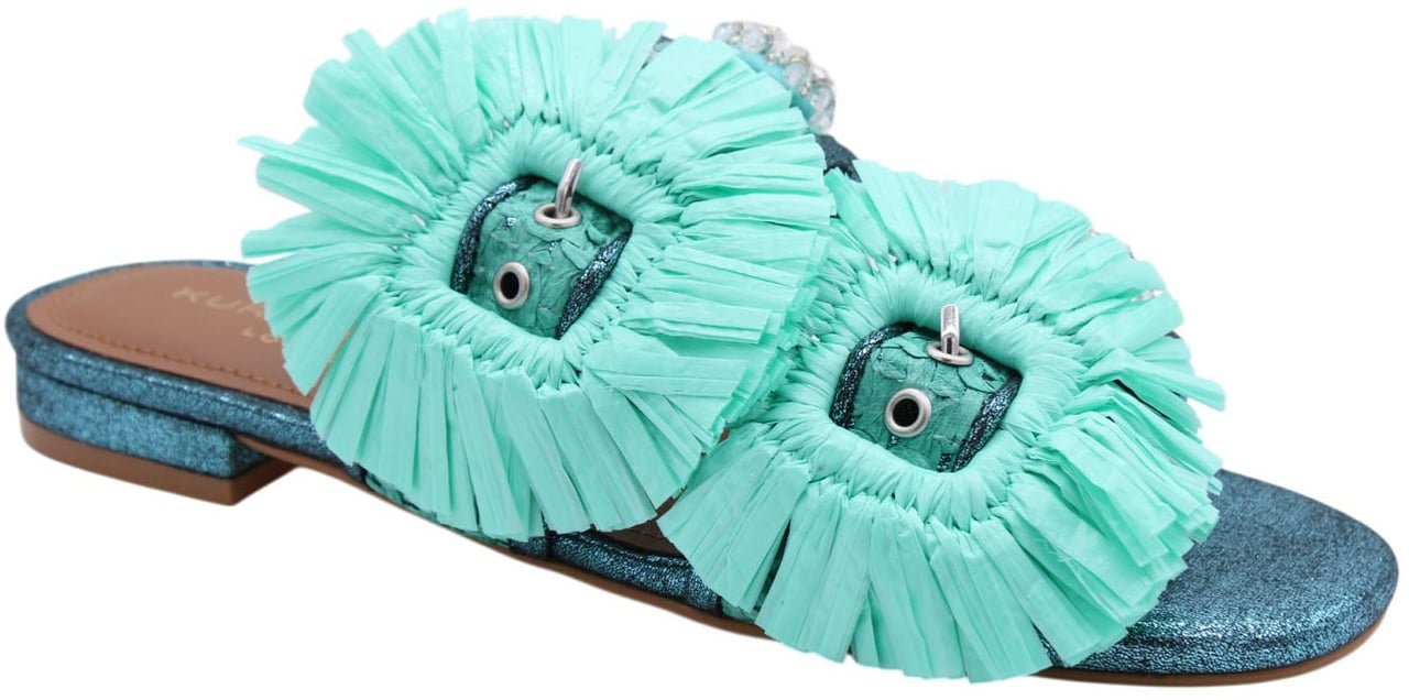 Kurt Geiger London Muiltje Green Groen