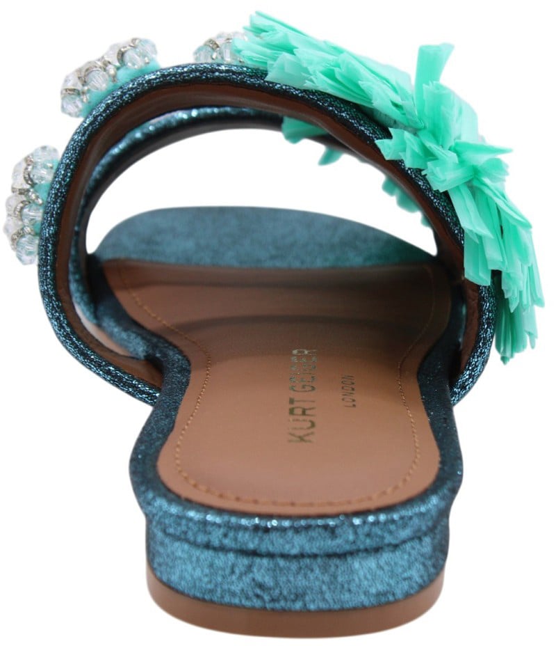 Kurt Geiger London Muiltje Green Groen