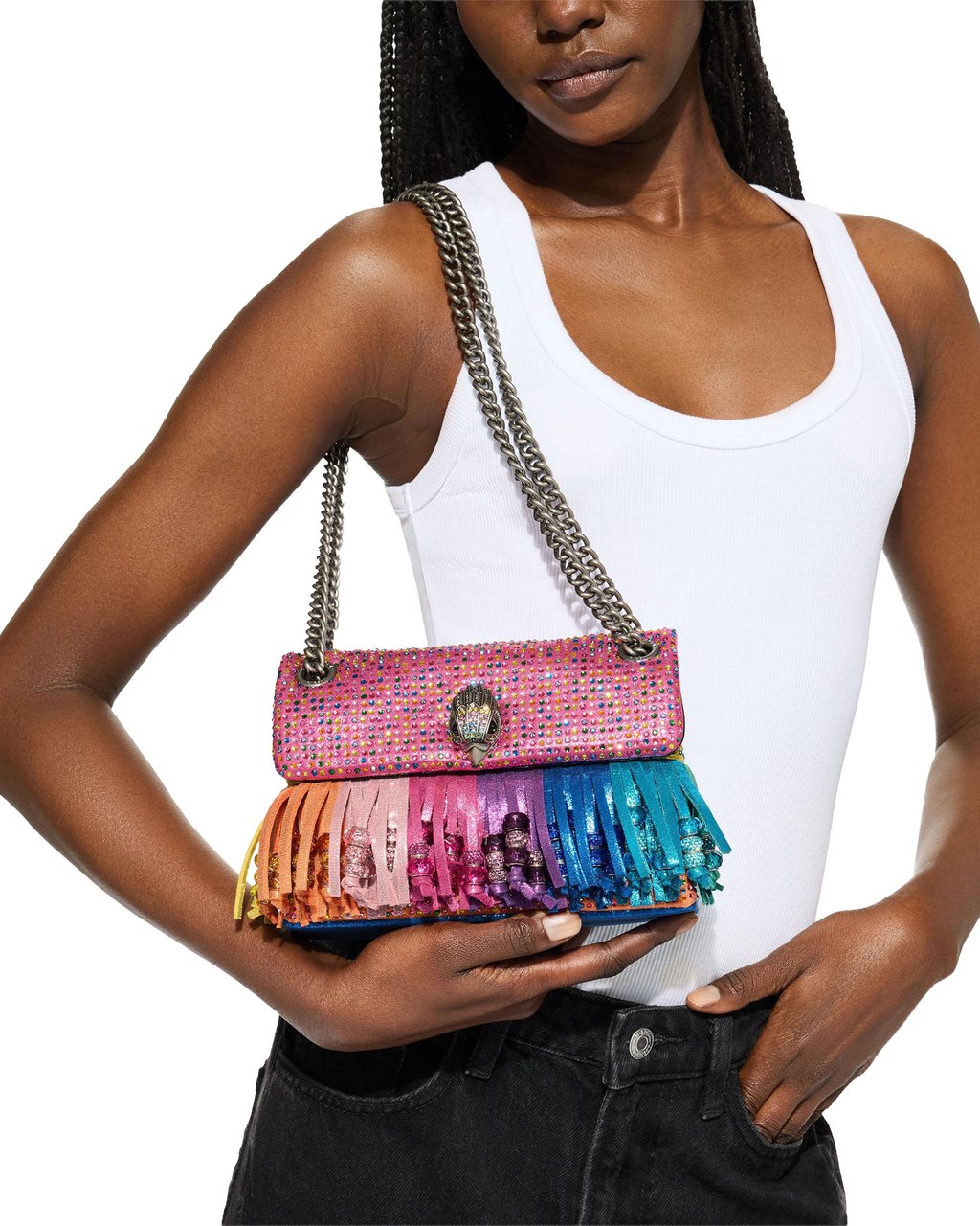 Kurt Geiger London Mini Kensington Fringes Divers