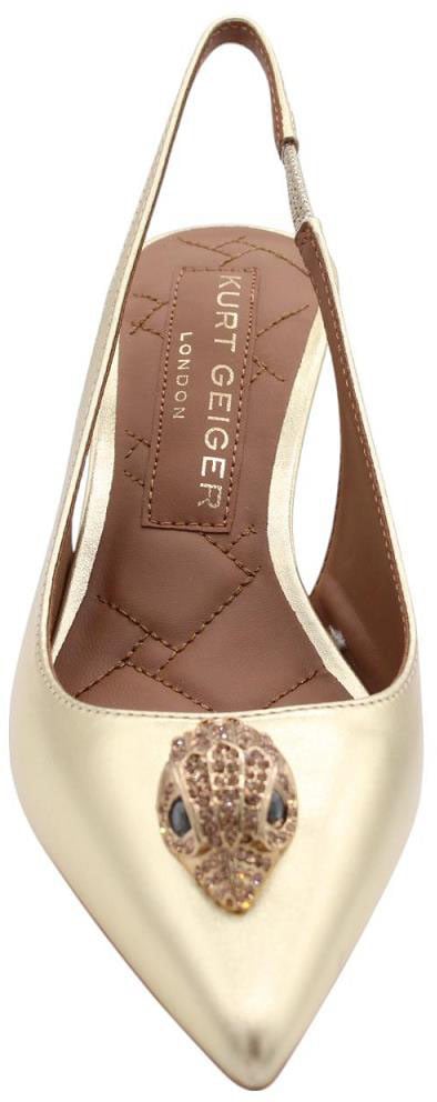 Kurt Geiger London Slingback Gold Goud