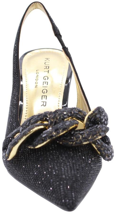 Kurt Geiger London Slingback Black Zwart