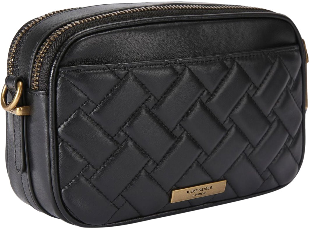 Kurt Geiger London 2Zip Kensington Camera Zwart