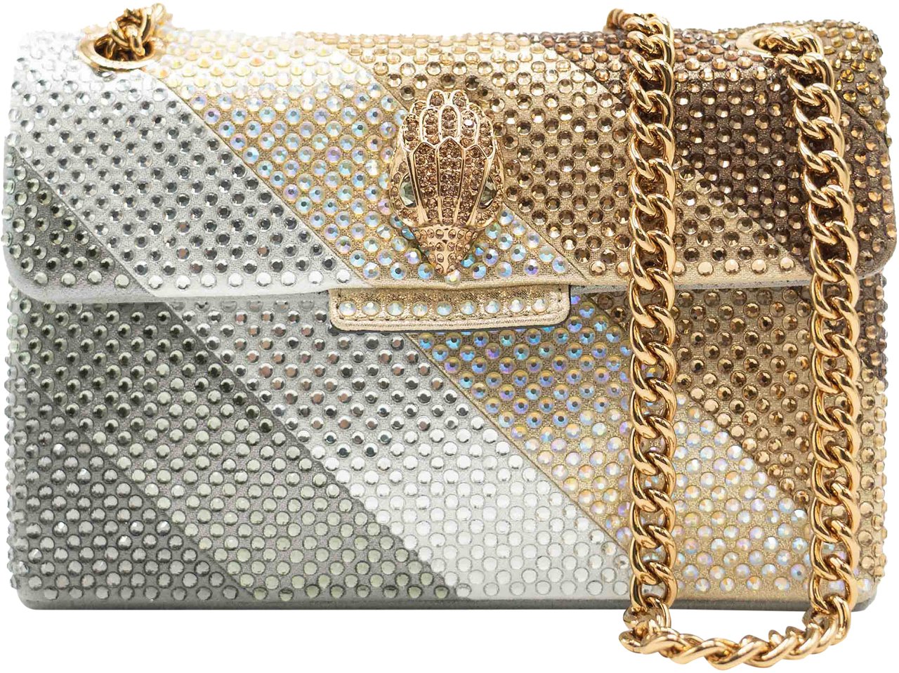 Kurt Geiger London Mini Kensington L-Metal Combo Fabric Divers