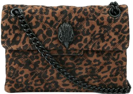 Kurt Geiger London Leather Mini Kensington Bag Wit