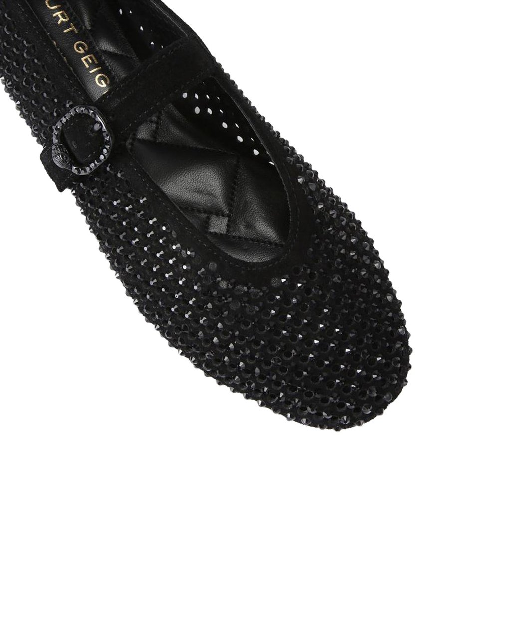 Kurt Geiger London Mayfair Ballerina Flat Zwart