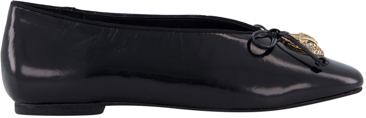 Kurt Geiger London Dames Sloane Eagle Ballerina Zwart