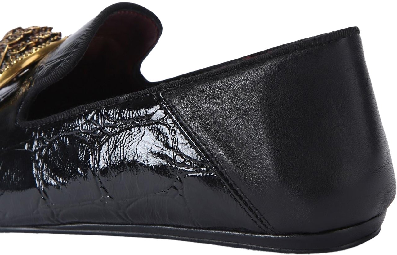 Kurt Geiger London Dames 225-Chelsea Point Slip On Zwart