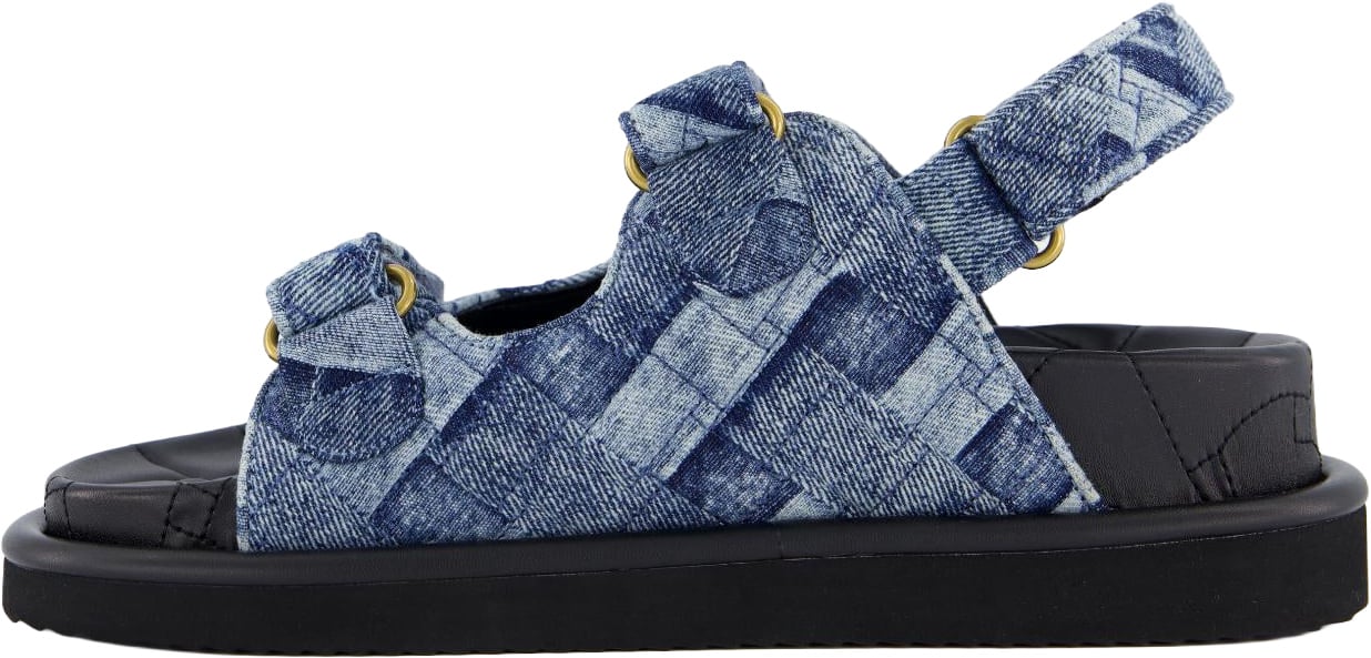 Kurt Geiger London Dames Orson Sandaal Blauw Blauw