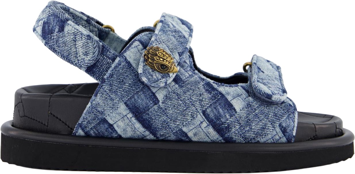 Kurt Geiger London Dames Orson Sandaal Blauw Blauw