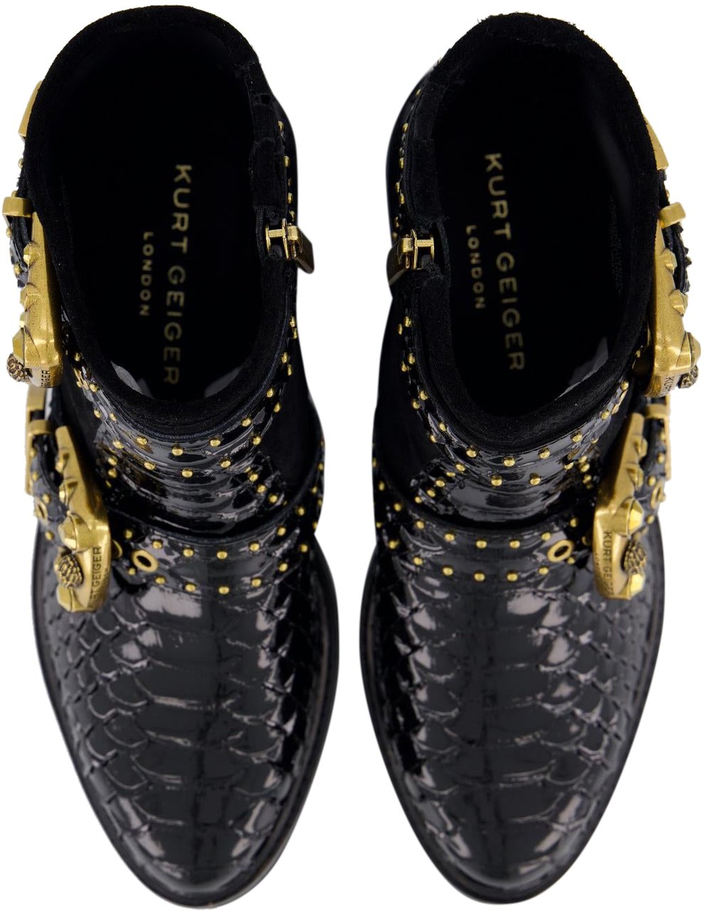 Kurt Geiger London Dames Maddox Ankle Bootie Zwart