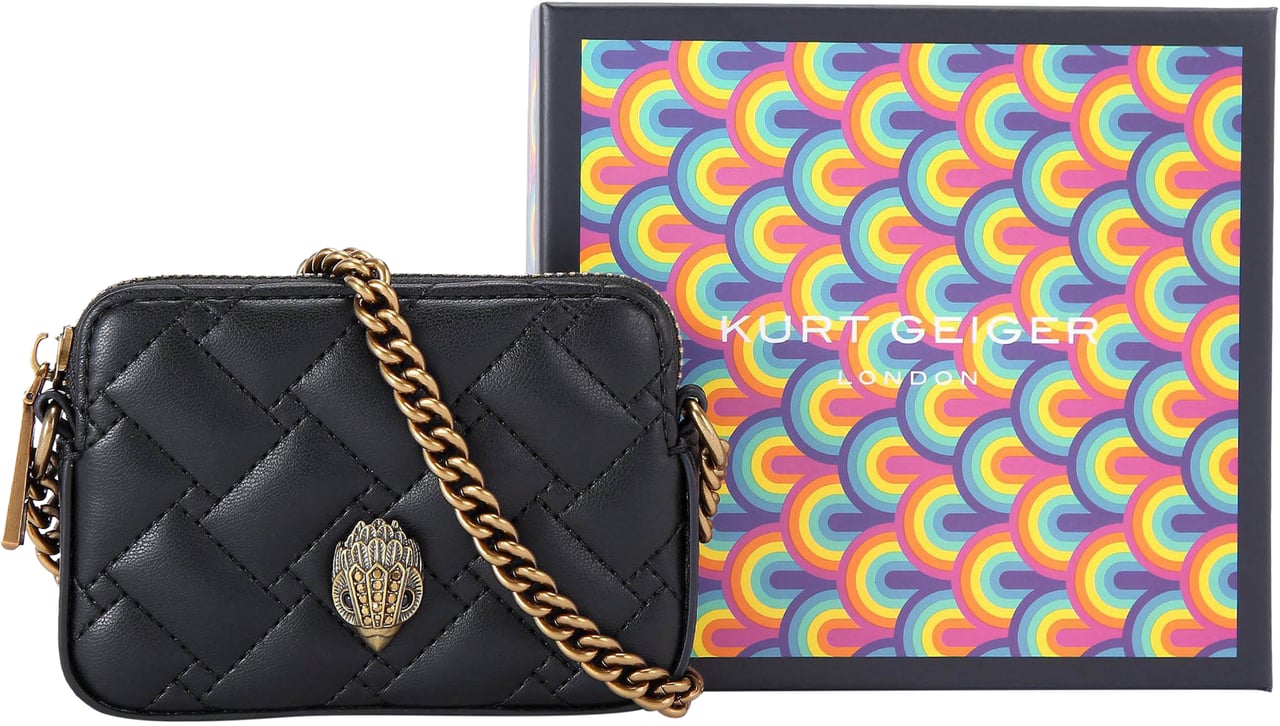 Kurt Geiger London Micro Kensington Camera Tas Zwart