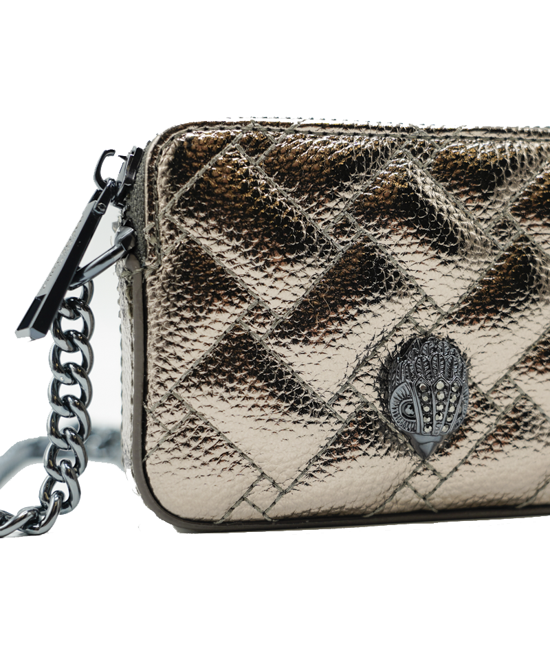 Kurt Geiger London Micro Kensington Camera Tas Grijs