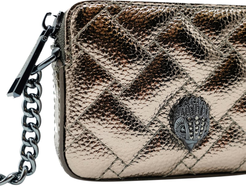 Kurt Geiger London Micro Kensington Camera Tas Grijs