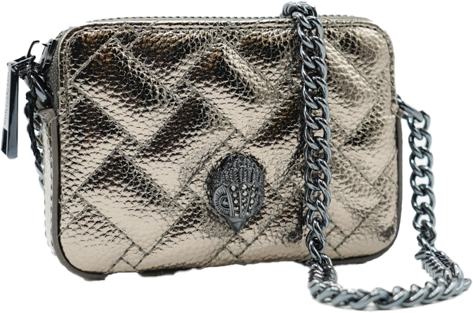 Kurt Geiger London Micro Kensington Camera Tas Grijs