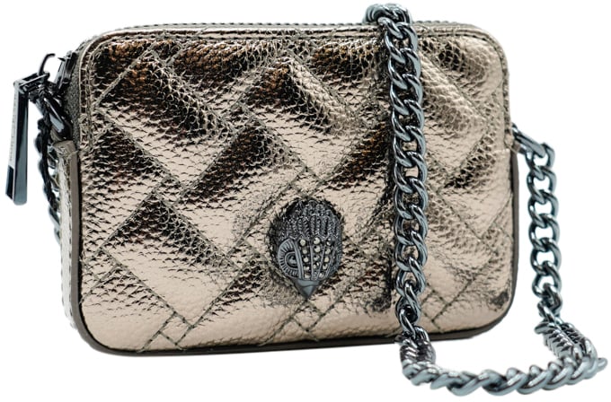 Kurt Geiger London Micro Kensington Camera Tas Grijs