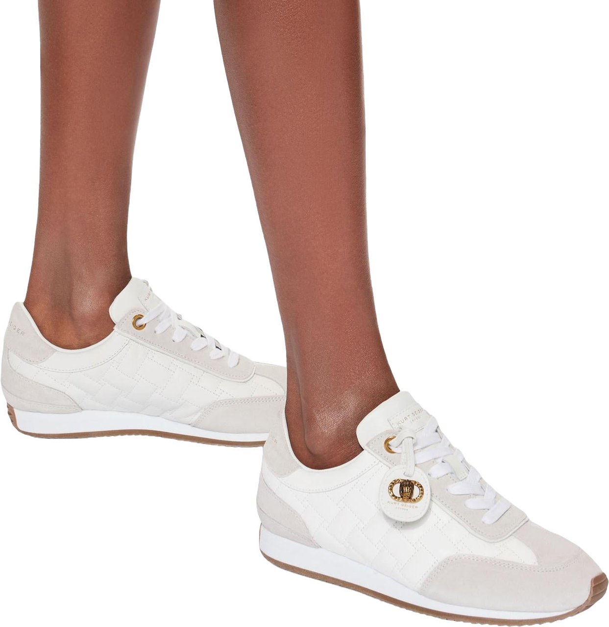 KURT_GREIGER_LONDON Kurt Geiger Dames 225-Chelsea Tag Runner sneakers Wit