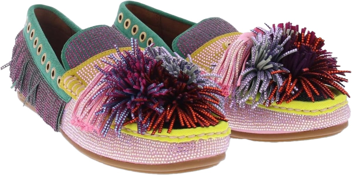 Kurt Geiger London Dames 225-Pom Pom Roze