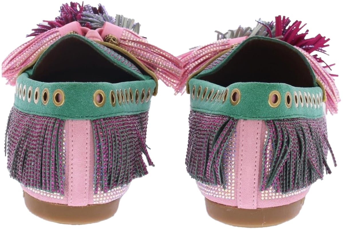 Kurt Geiger London Dames 225-Pom Pom Roze