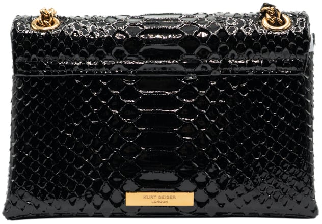 Kurt Geiger London Leather Kensington Tas Zwart