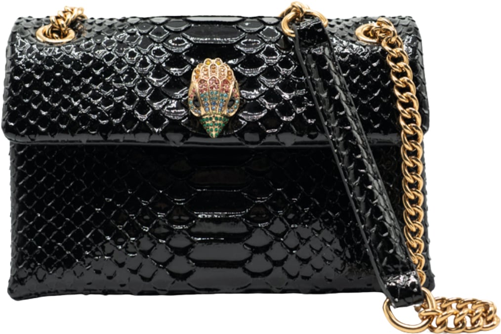 Kurt Geiger London Leather Kensington Tas Zwart