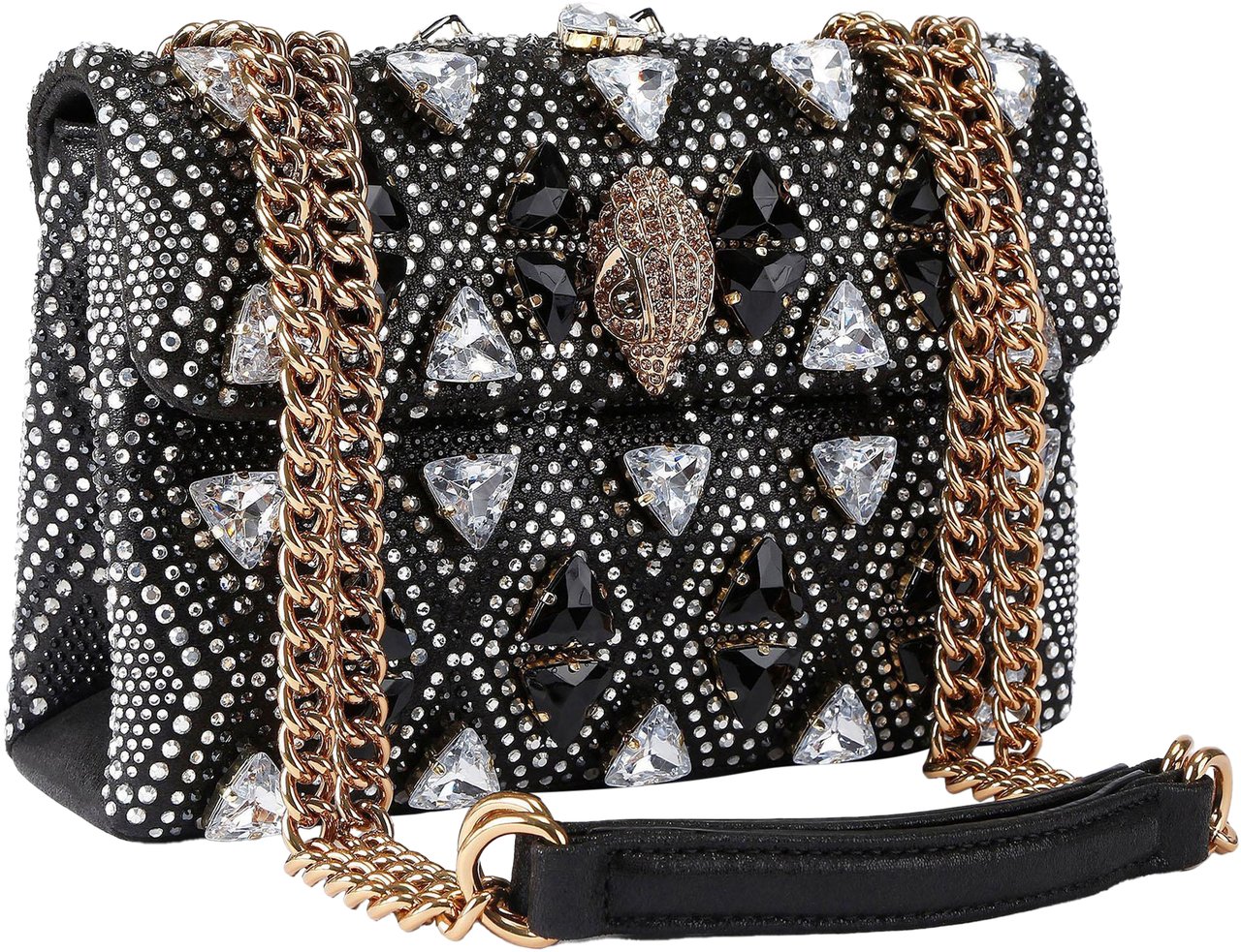 Kurt Geiger London Medium Kensington Jewel Schoudertas Zwart