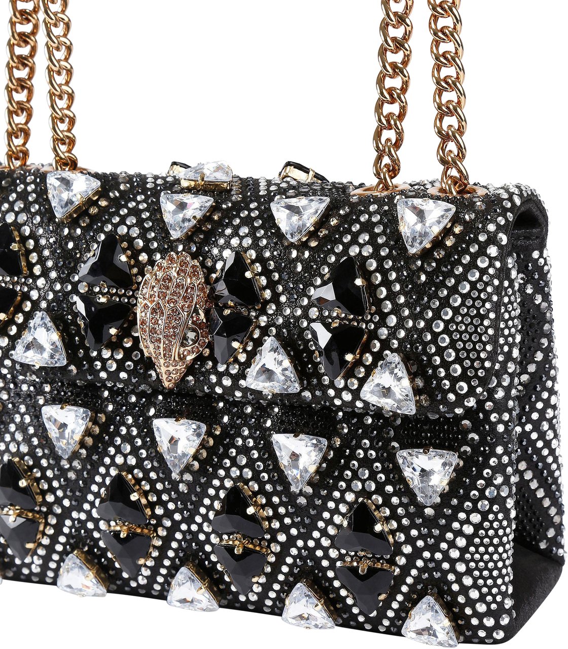 Kurt Geiger London Medium Kensington Jewel Schoudertas Zwart