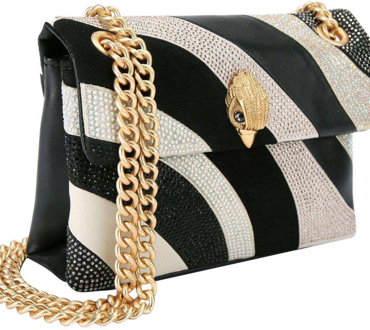 Kurt Geiger London Mini Kensington Tas Leather Zwart