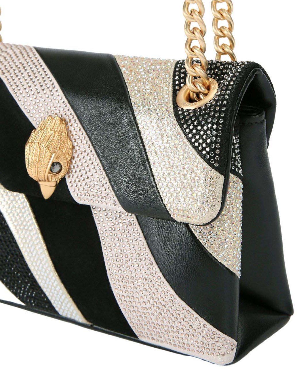 Kurt Geiger London Mini Kensington Tas Leather Zwart