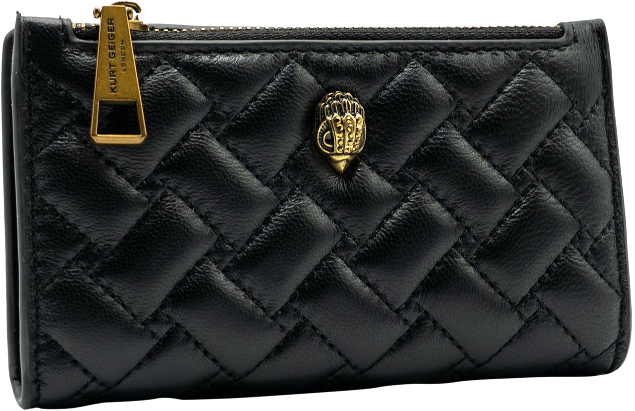 Kurt Geiger London Kensington Bifold Portemonnee Zwart