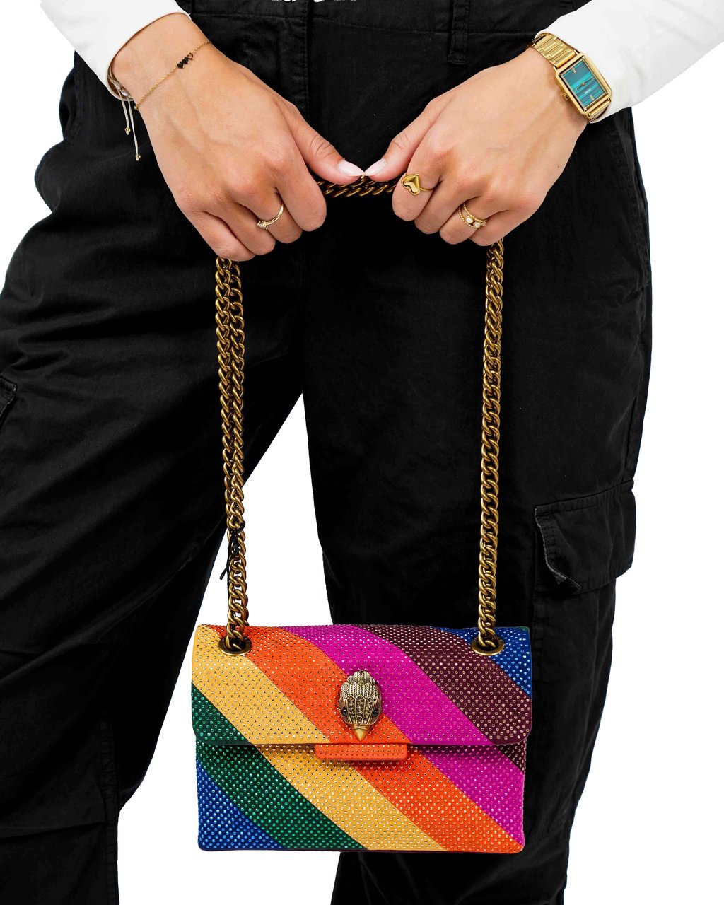 Kurt Geiger London Mini Kensington L-Other Fabric Divers