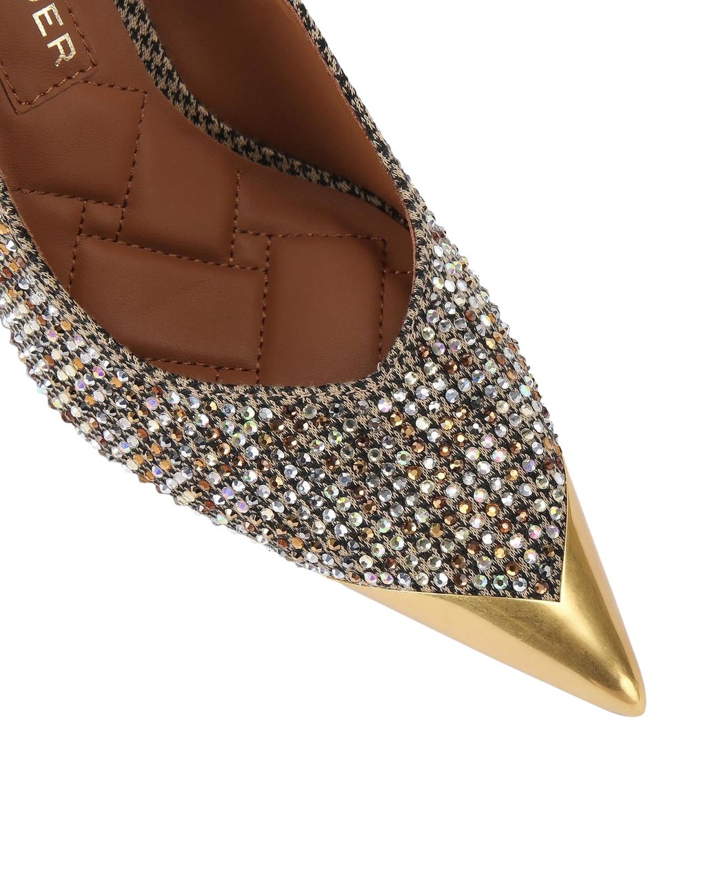 Kurt Geiger London Dames Regent Point Court Metallic