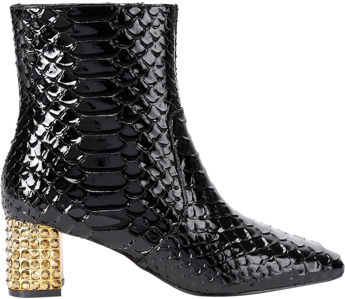 Kurt Geiger London Dames Chelsea Block Ankle Zwart