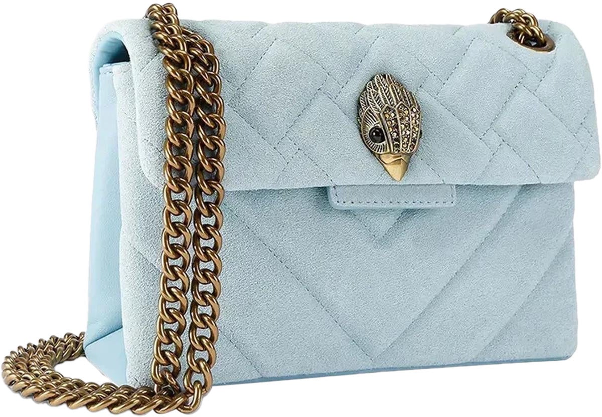 Kurt Geiger London Dames Mini Kensington-Mid Blauw Blauw