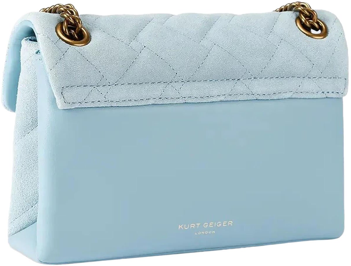 Kurt Geiger London Dames Mini Kensington-Mid Blauw Blauw