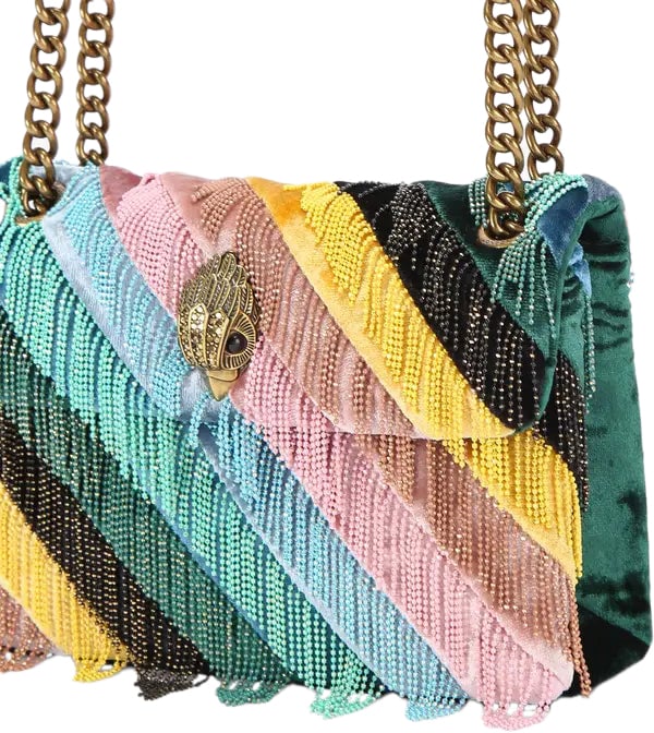 Kurt Geiger London Mini Kensington Fringes Tas Divers
