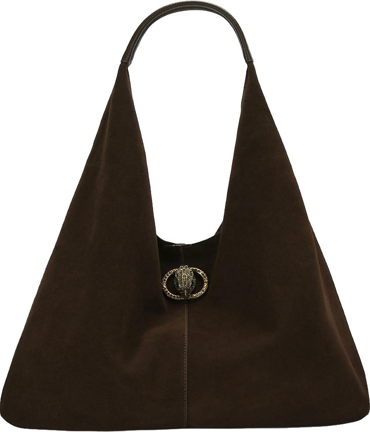 KURT_GREIGER_LONDON Chelsea Slouch Hobo Tas Wit