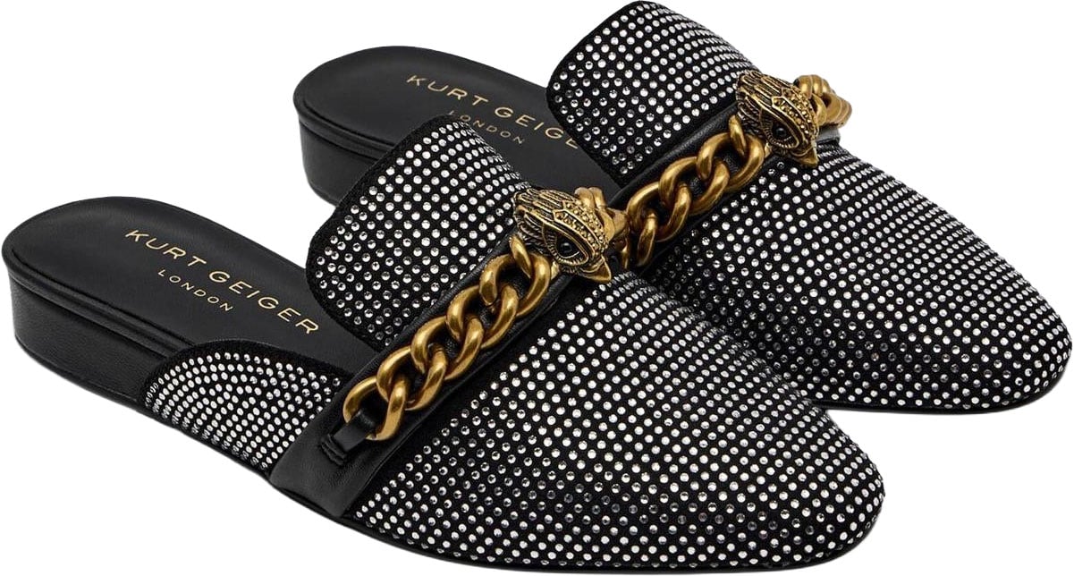 KURT_GREIGER_LONDON Kurt Geiger Dames 225-Chelsea Mule Zwart