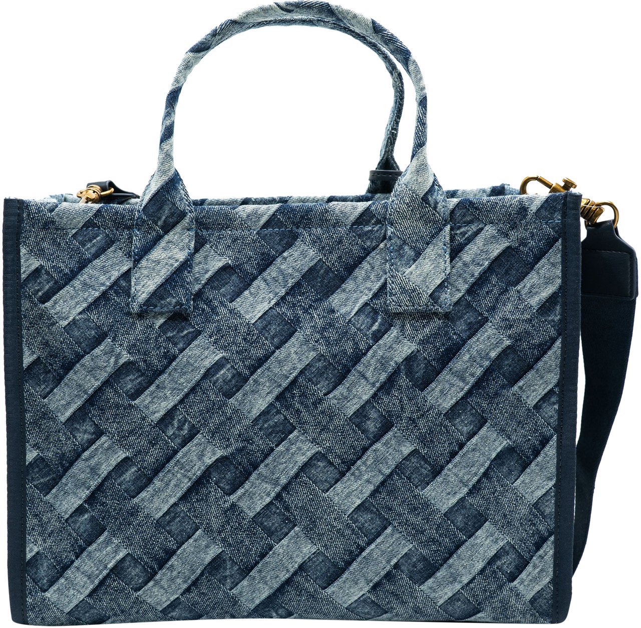 Kurt Geiger London Kurt Tote Denim Blauw