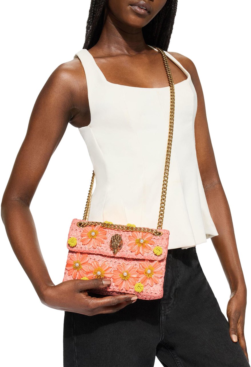 Kurt Geiger London Raffia Mini Kensington Divers