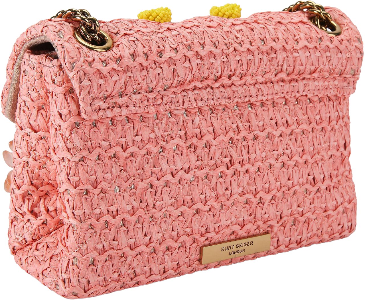 Kurt Geiger London Raffia Mini Kensington Divers