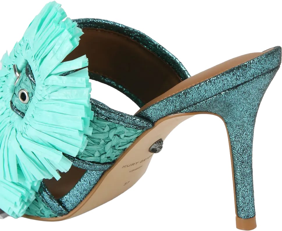 Kurt Geiger London Sandals Teal Groen