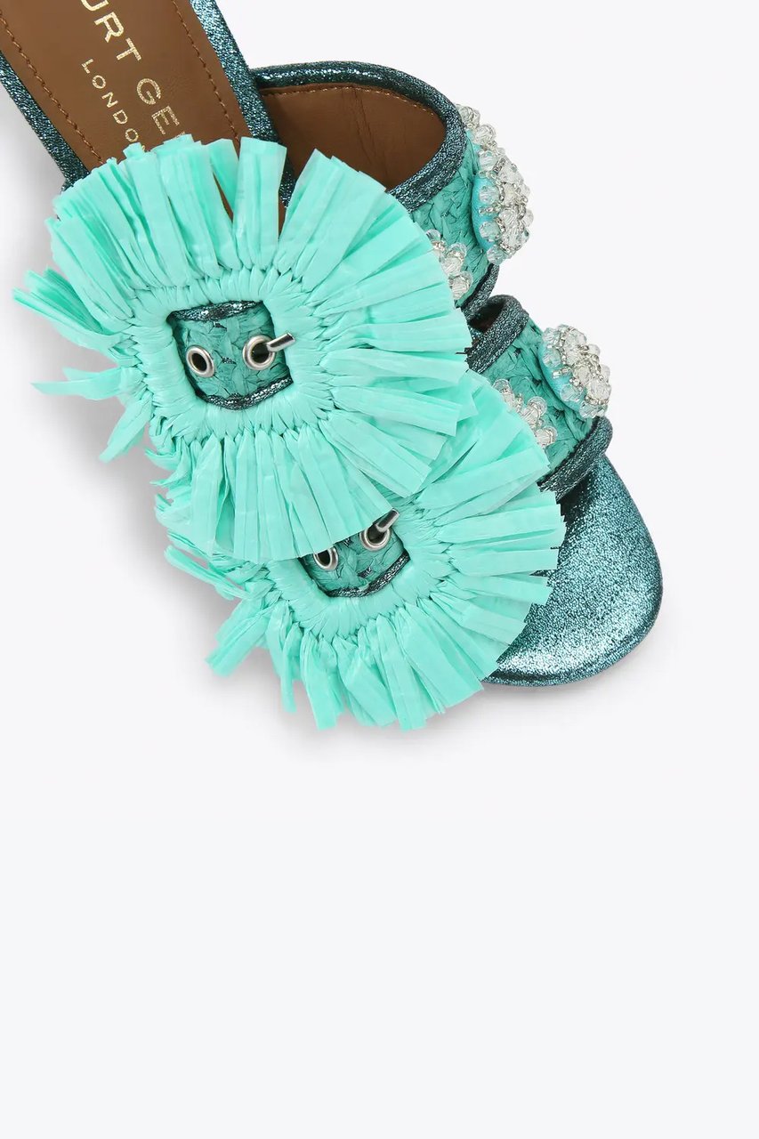 Kurt Geiger London Sandals Teal Groen