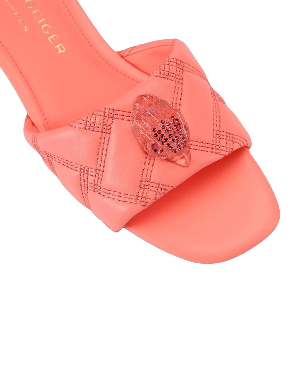KURT_GREIGER_LONDON Kurt Geiger Dames Kensington Flat Sandal slippers Roze
