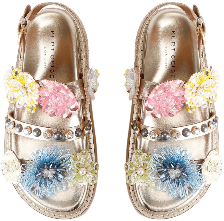 Kurt Geiger London Sandals Golden Goud