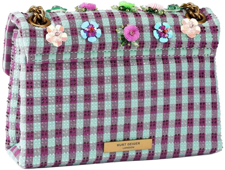 Kurt Geiger London Mini Kensington Flower Bag Divers